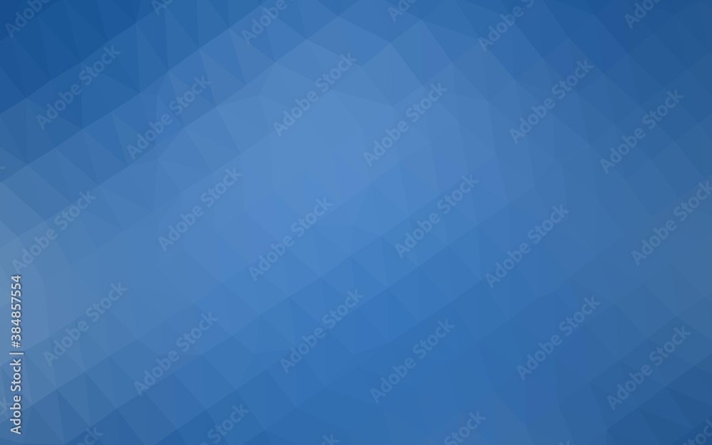 Light BLUE vector polygonal template. Light BLUE vector polygonal template.