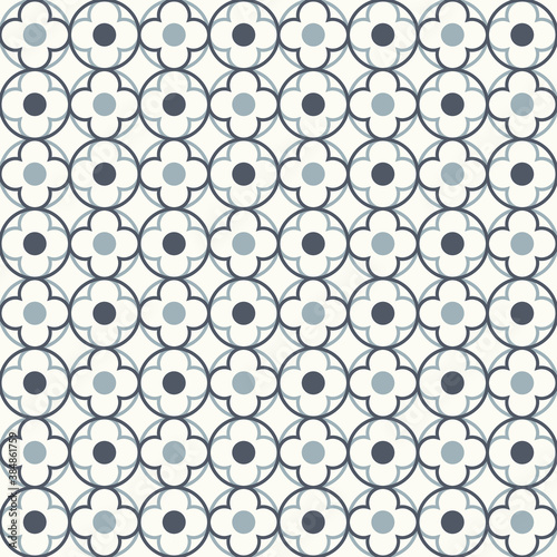 Arabic geometry, Tangled Moroccan Pattern, seamless vector background.