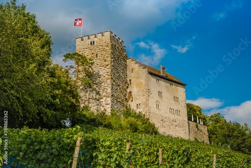 Schloss Habsburg im Kanton Aargau, Switzerland.  photo
