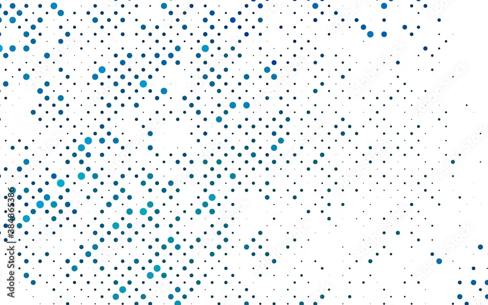 Light BLUE vector backdrop with dots. Light BLUE vector backdrop with dots.