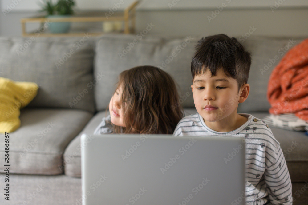 Little kid on video chat Little kid on video chat