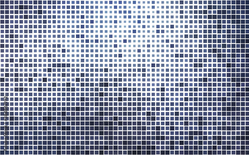 Light BLUE vector pattern in square style. Light BLUE vector pattern in square style.
