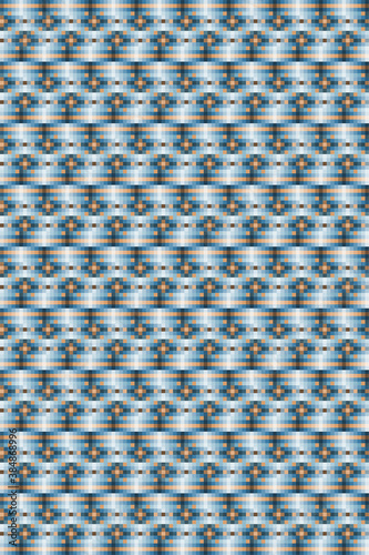 Vector illustration of seamless colorful pattern
