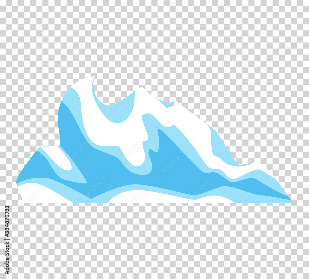 Iceberg. Cartoon floating iceberg. Ocean ice rock landscape for climate and environment protection concept. Iceberg cold, nature winter glacier Iceberg. Cartoon floating iceberg. Ocean ice rock landscape for climate and environment protection concept. Iceberg cold, nature winter glacier