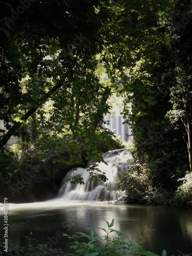 waterfall in the woods © munsa maga