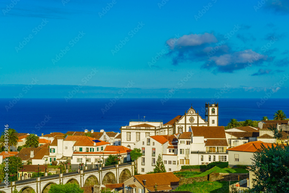 The town of Nordeste, which is the center of the north eastern area on Sao Miguel Island, Azores.