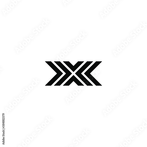 x letter vector logo abstract template