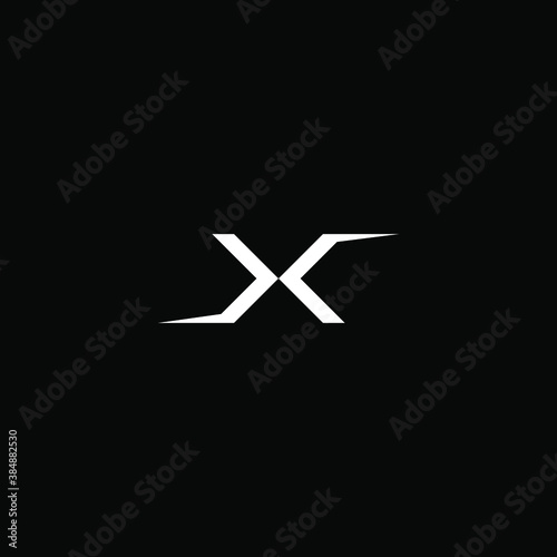 x letter vector logo abstract template