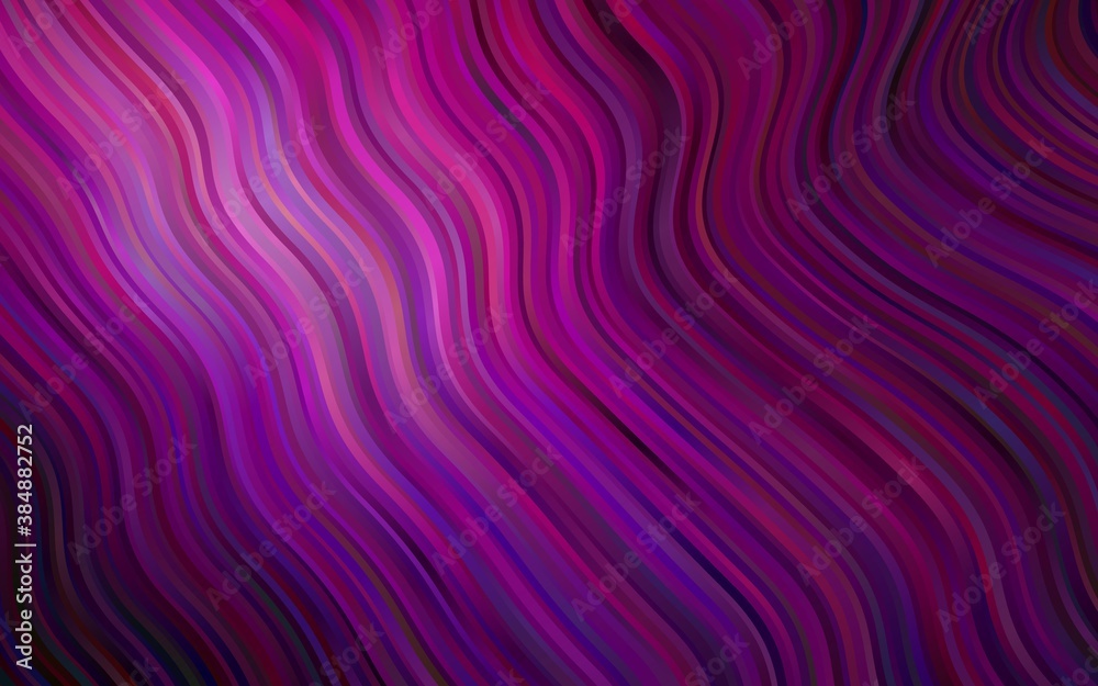 Dark Purple vector template with lava shapes. Dark Purple vector template with lava shapes.