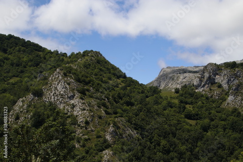 Hiking in the mountains of Northern Spain