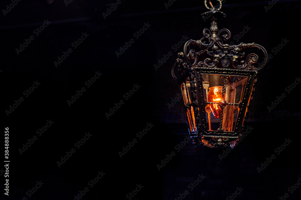 Vintage Lightbulb Lantern