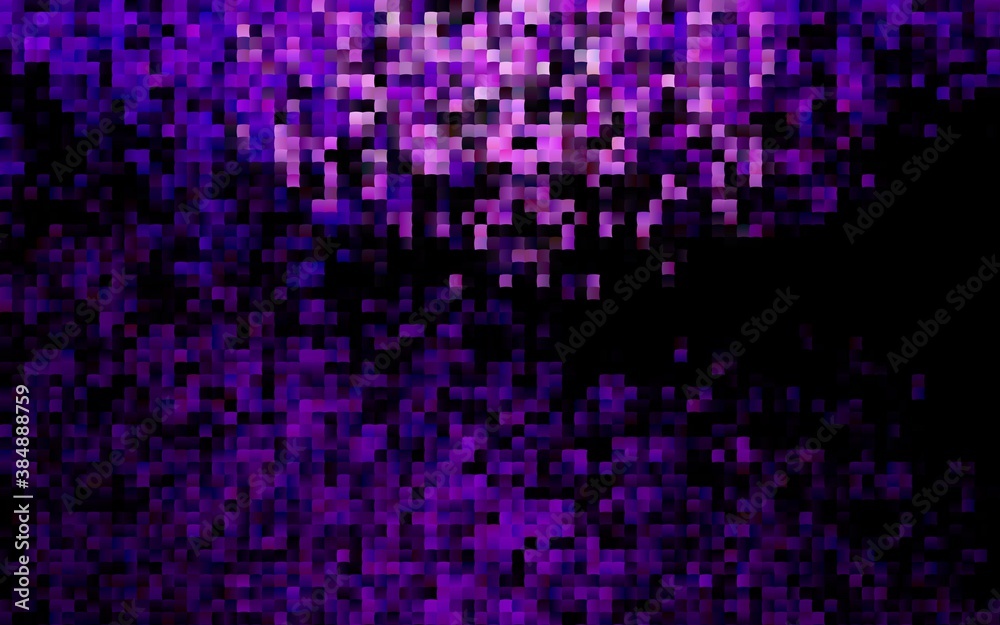 Dark Purple vector texture in rectangular style.
