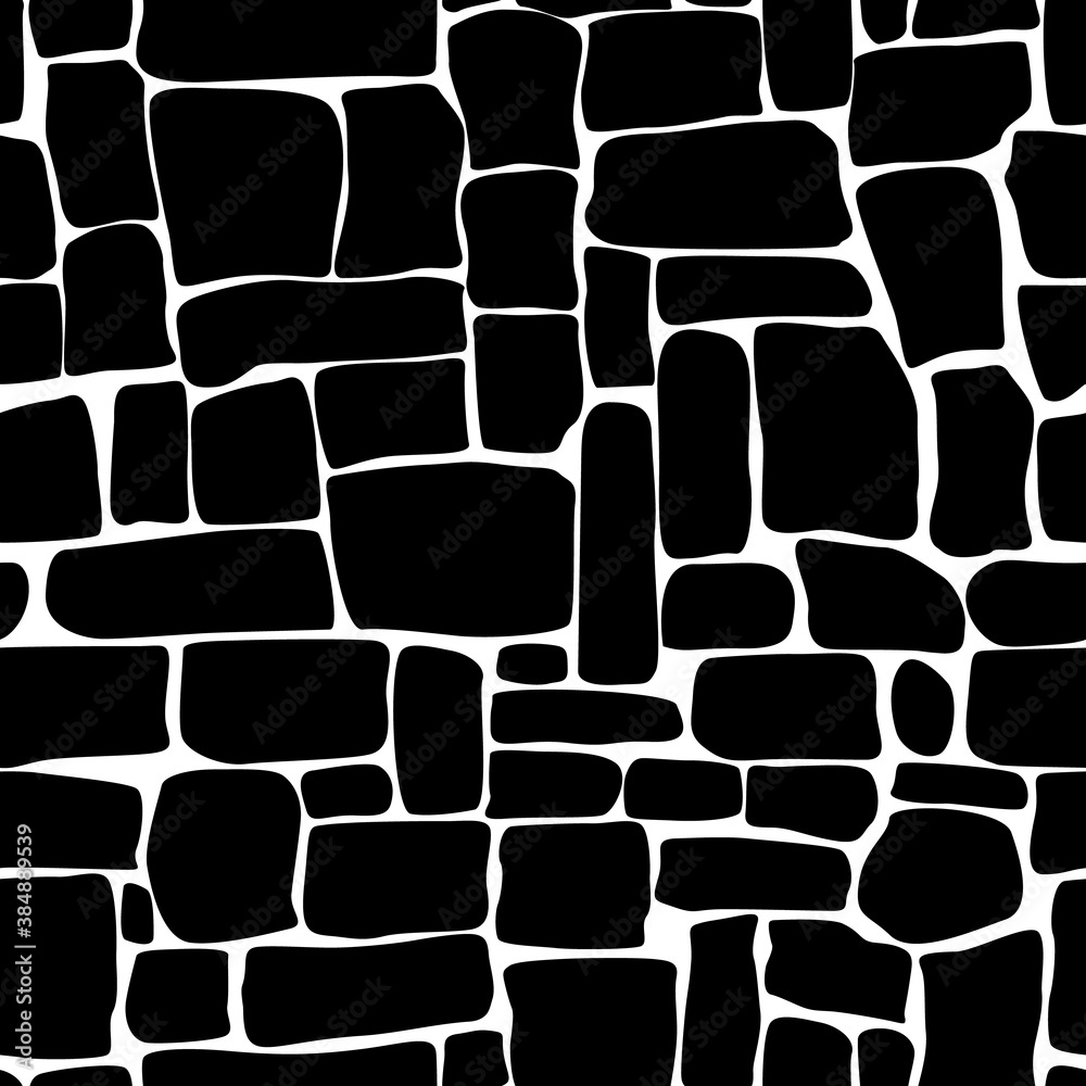 Naklejka Stone texture seamless pattern