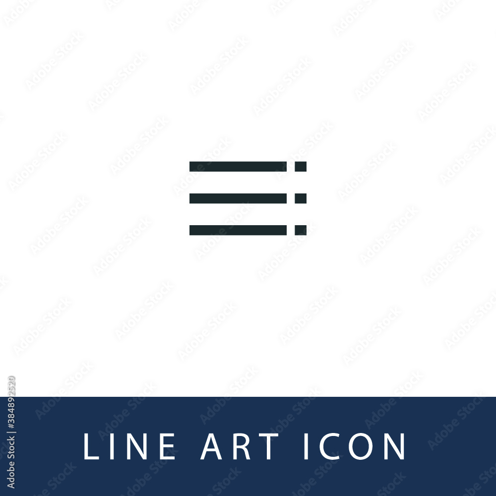 Menu Illustration Single Icon Design Vector EPS 10 Menu Illustration Single Icon Design Vector EPS 10
