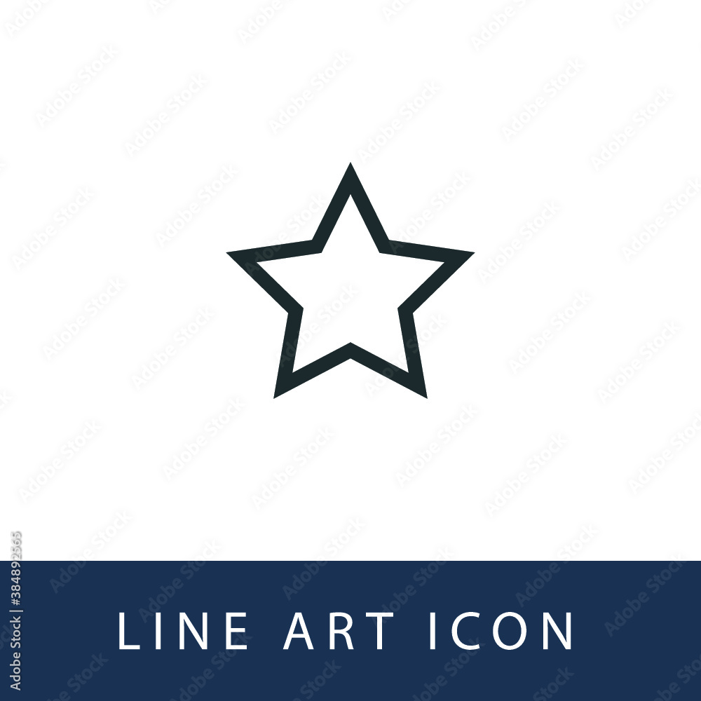 Star Illustration Single Icon Design Vector EPS 10 Star Illustration Single Icon Design Vector EPS 10