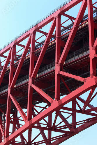 阪神高速湾岸線の鉄橋