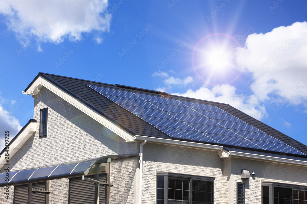 Fototapeta premium ソーラーパネル