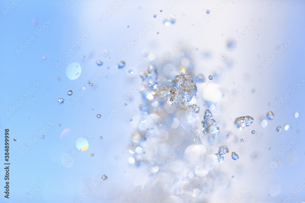 噴水の水 噴水の水