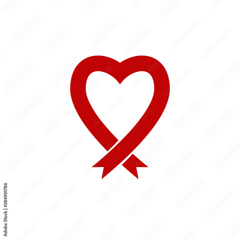 Aids day logo design template Aids day logo design template