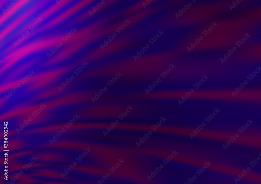 Fototapeta premium Dark Purple vector abstract bokeh pattern.