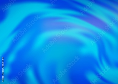 Light BLUE vector abstract blurred pattern.