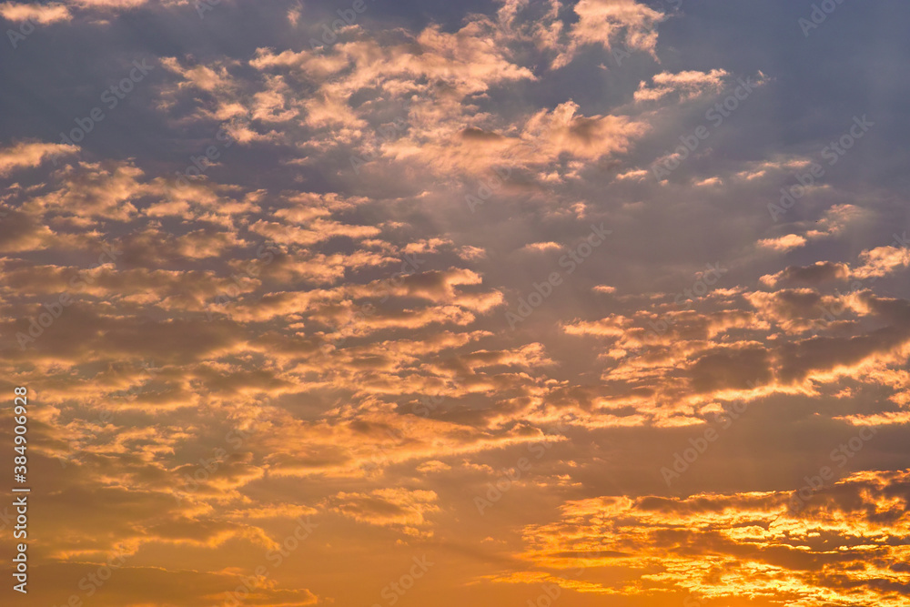 Fototapeta premium 夕焼け雲