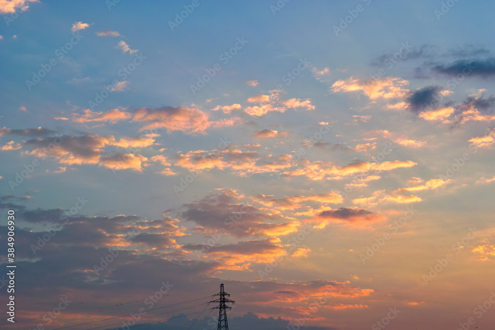 夕焼け雲 夕焼け雲