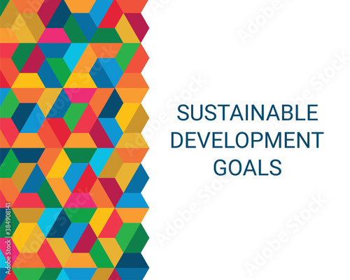 Sustainable Development Goals. Illustration EPS