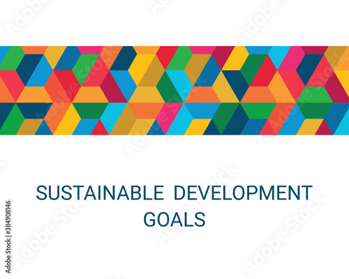 Sustainable Development Goals. Illustration EPS