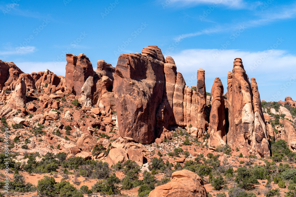 Desert landscape - Arches National Park