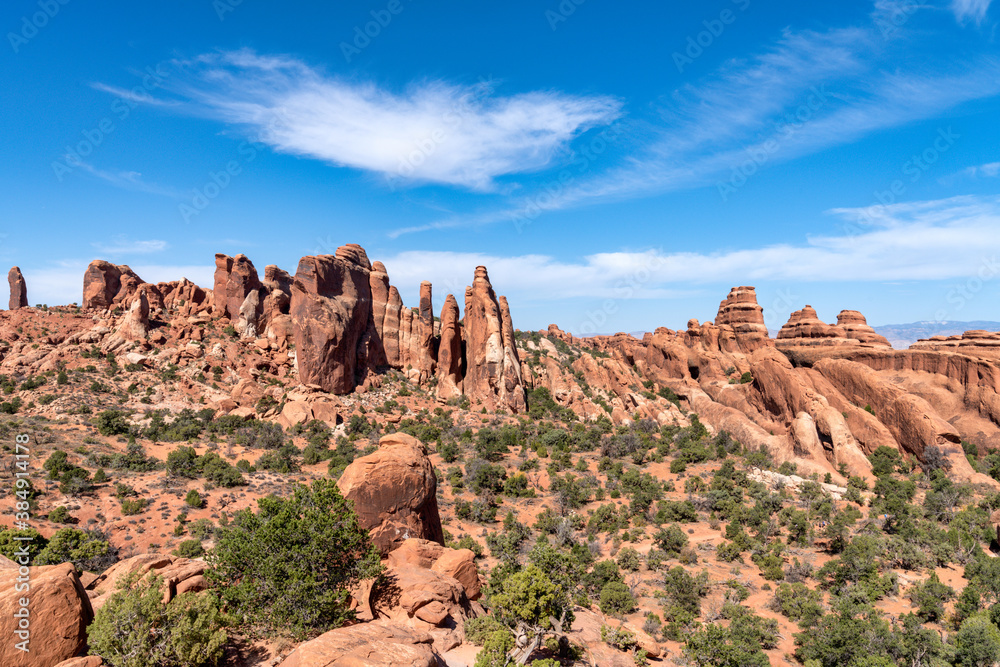 Desert landscape - Arches National Park