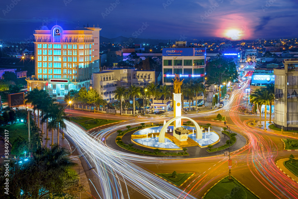 If you want to see Buon Ma Thuot City at night, This! If you want to see Buon Ma Thuot City at night, This!