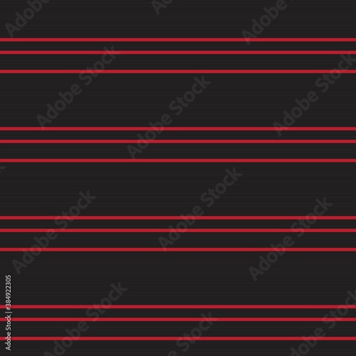 Red Stripe seamless pattern background in horizontal style