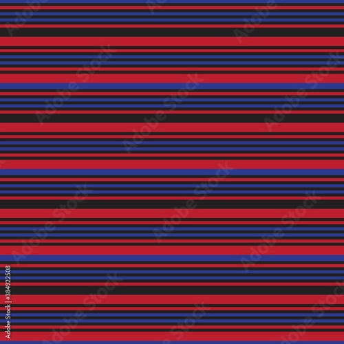 Red Stripe seamless pattern background in horizontal style