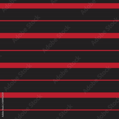 Red Stripe seamless pattern background in horizontal style