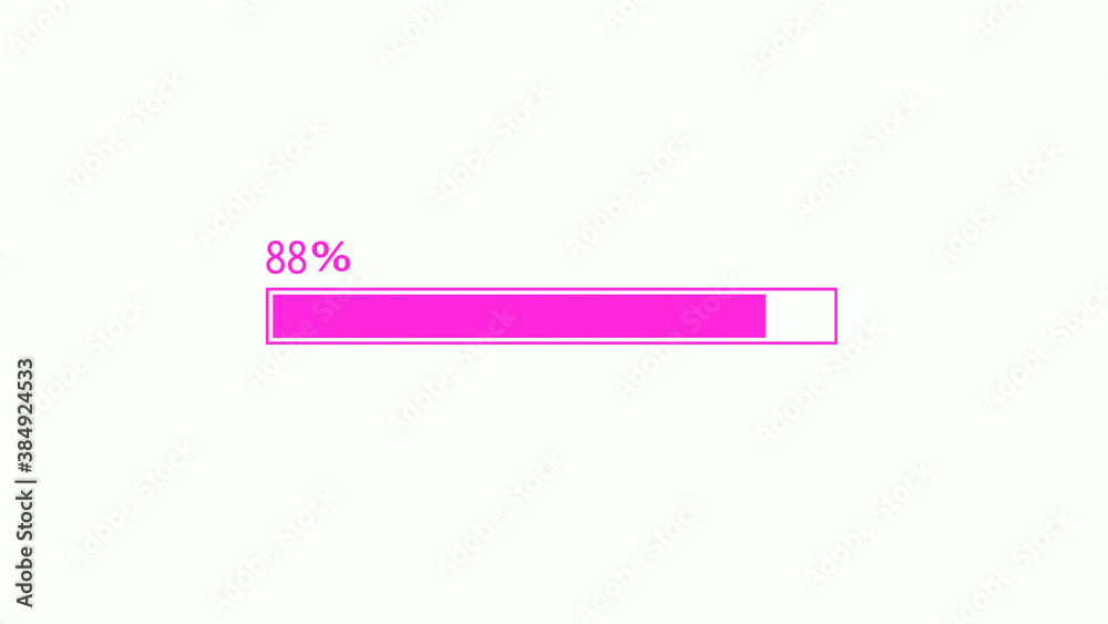 New pink color waiting loading bar on white background, Loading bar New pink color waiting loading bar on white background, Loading bar
