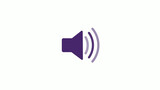 Purple dark speaker icon on white background, New speaker icon