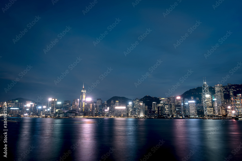 Cityscape at Victoria Harbour in Hong Kong Cityscape at Victoria Harbour in Hong Kong
