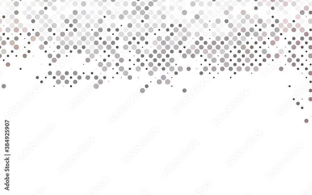 Light Red, Yellow vector background with bubbles. Light Red, Yellow vector background with bubbles.
