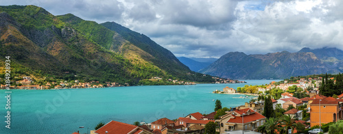 View to Kotor Bay from the Old Town Kotor, Montenegro