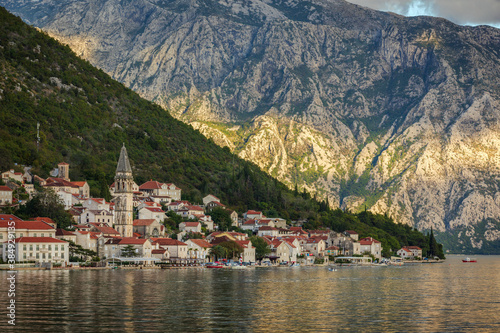 Perast, as an absolute highlight of the Bay of Kotor, is also one of the most beautiful Baroque towns in Montenegro.  © elena_suvorova