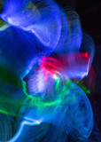 abstract light paintings, bright colors, suitable for background