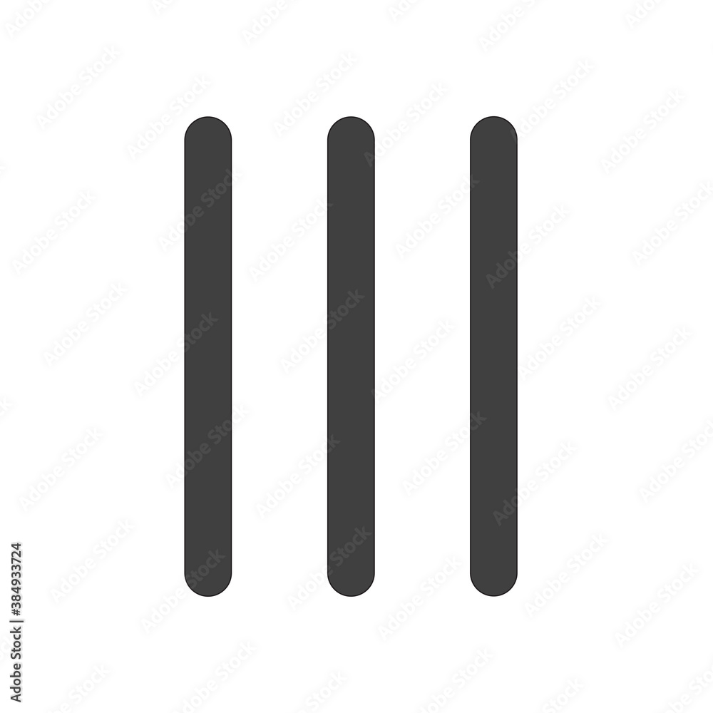 set hamburger vertical icon symbol circle vector set hamburger vertical icon symbol circle vector