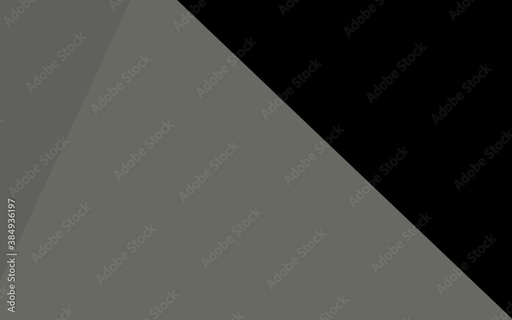 Dark Black vector low poly cover. Dark Black vector low poly cover.