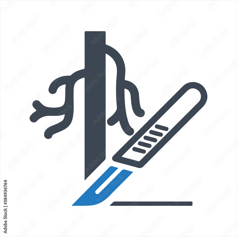 Vascular surgery icon