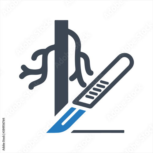 Vascular surgery icon