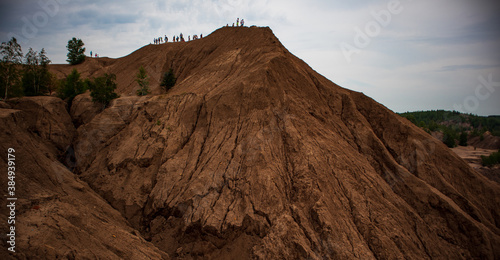 sunset over the mountains