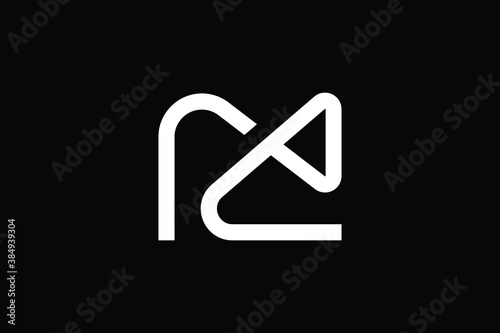 CM letter logo design on luxury background. MC monogram initials letter logo concept. CM icon design. MC elegant and Professional letter icon design on black background. M C CM MC