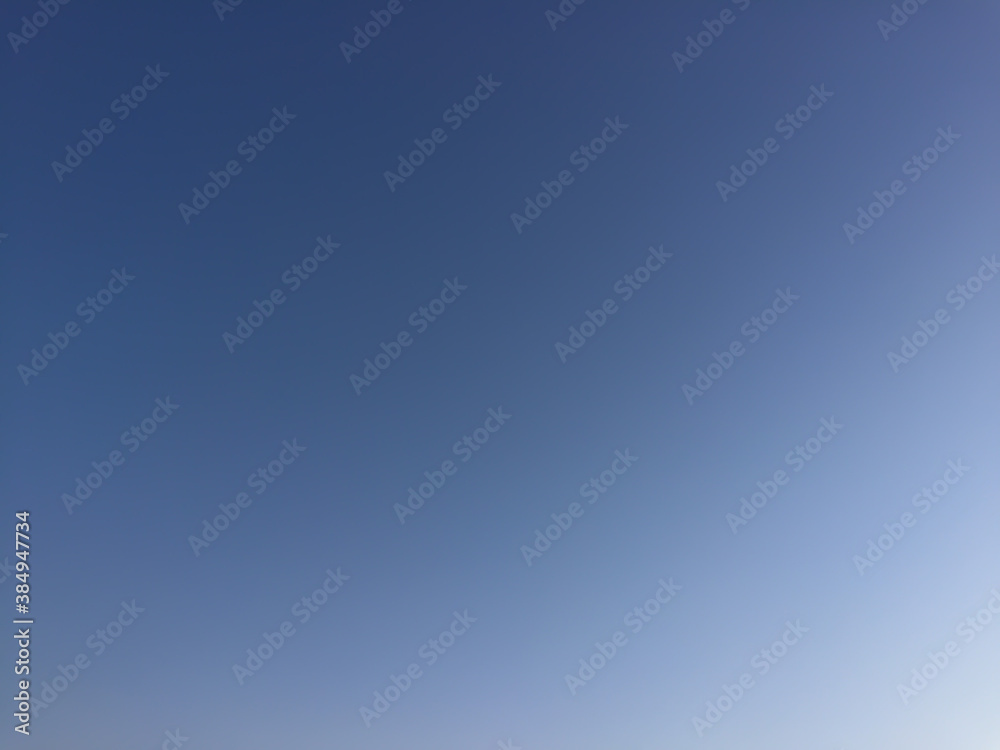 Abstract clear sky