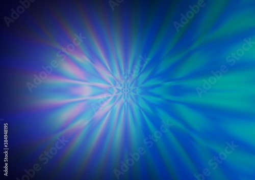 Fototapeta Naklejka Na Ścianę i Meble -  Light BLUE vector abstract blurred background.